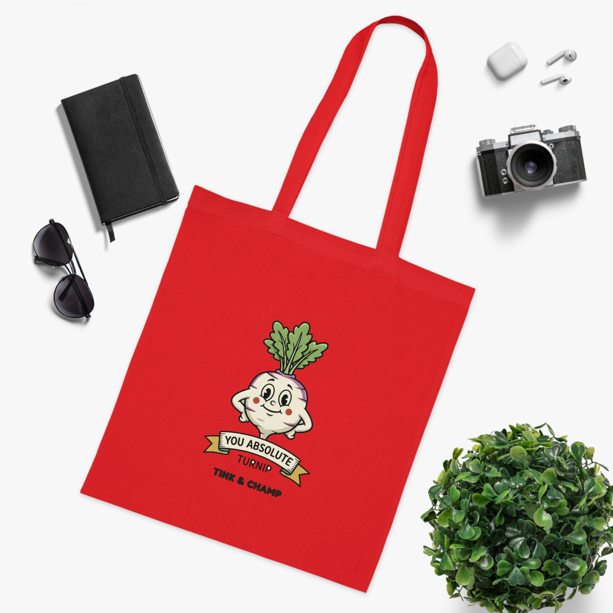 You Absolute Turnip — Cotton Tote Bag