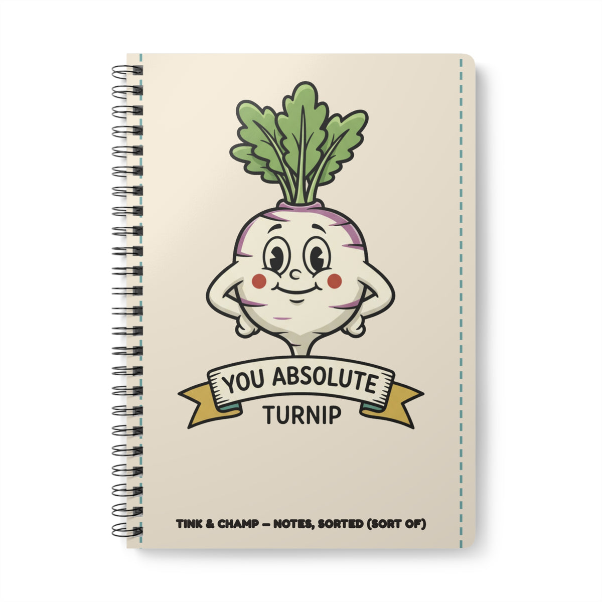 You Absolute Turnip — A5 Notepad