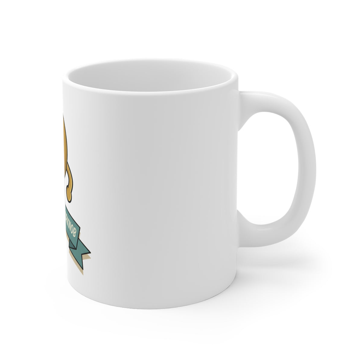 British Insults 11oz Mug — Doorknob