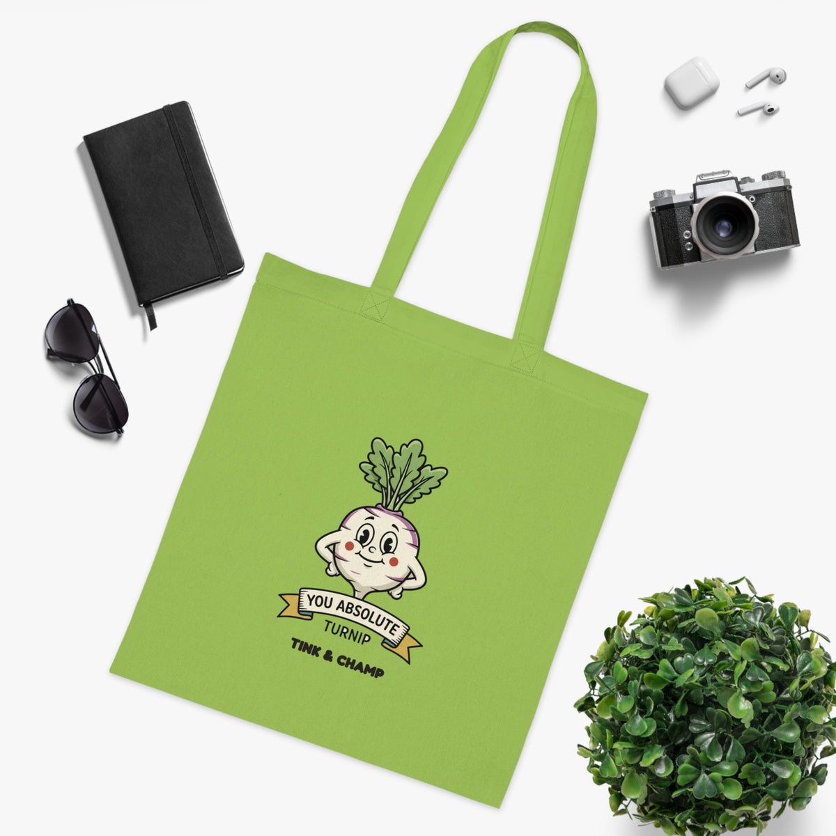 You Absolute Turnip — Cotton Tote Bag