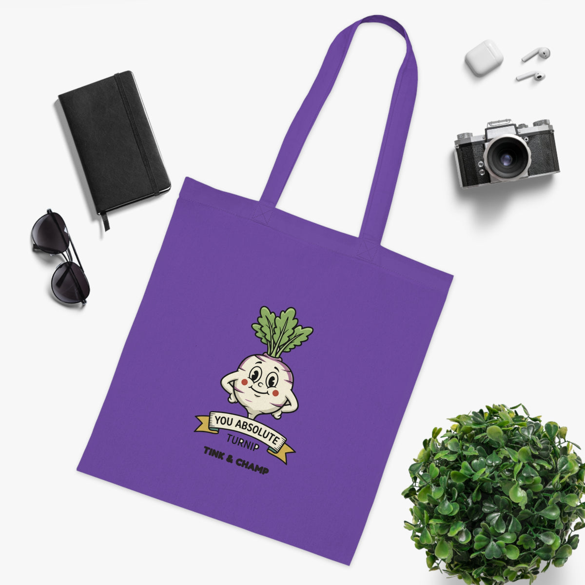You Absolute Turnip — Cotton Tote Bag