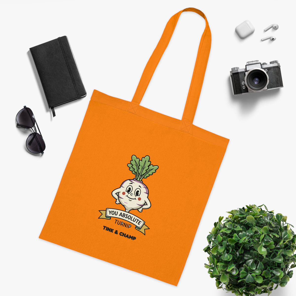 You Absolute Turnip — Cotton Tote Bag